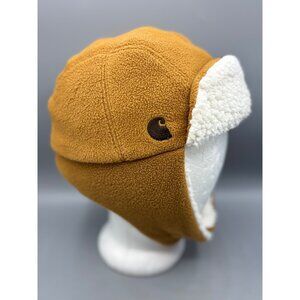 Carhartt Infant/Toddler Brown Sherpa Lined Fleece Little Bubba Hat